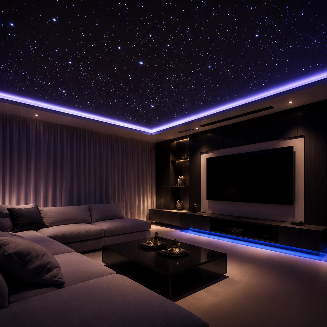starry sky square